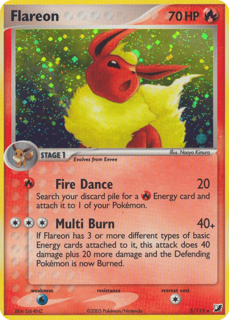 Flareon card