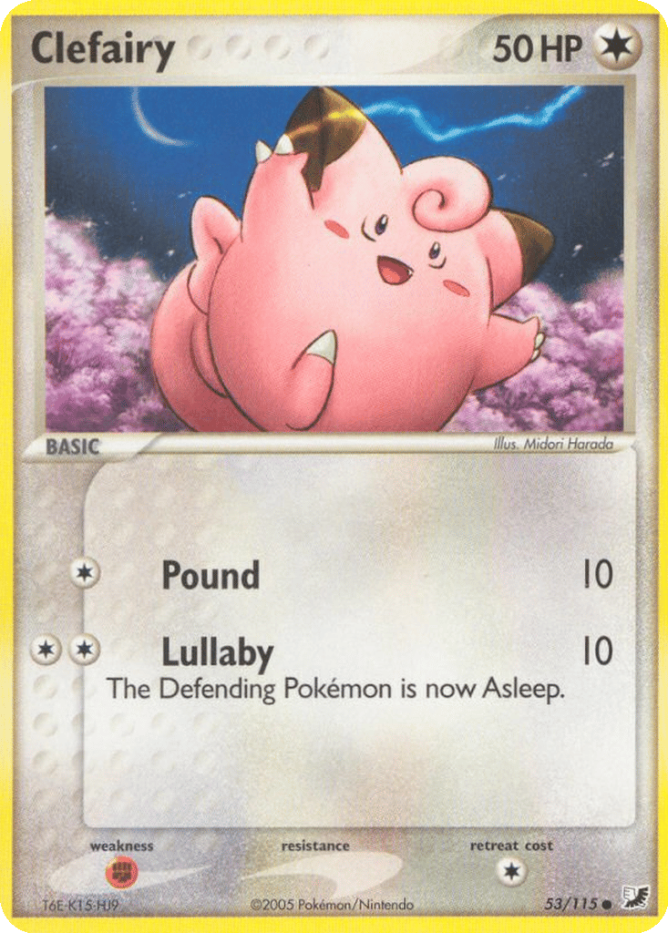 Clefairy card