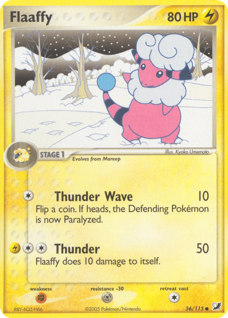 Flaaffy card