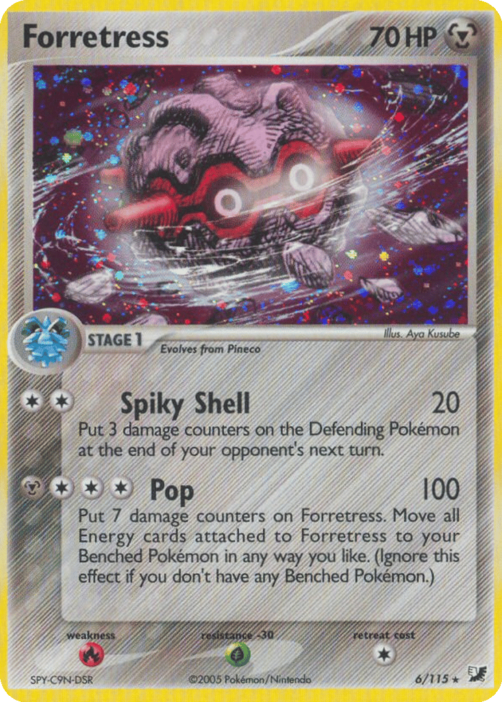 Forretress card