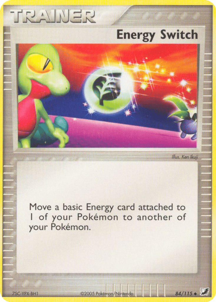 Energy Switch card