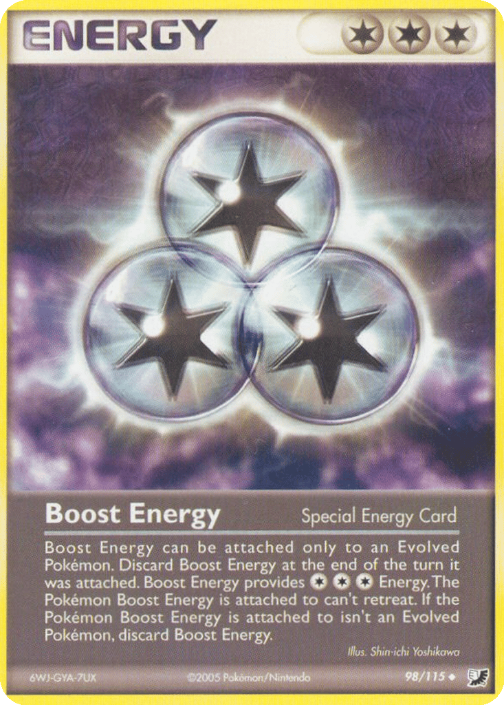 Boost Energy card