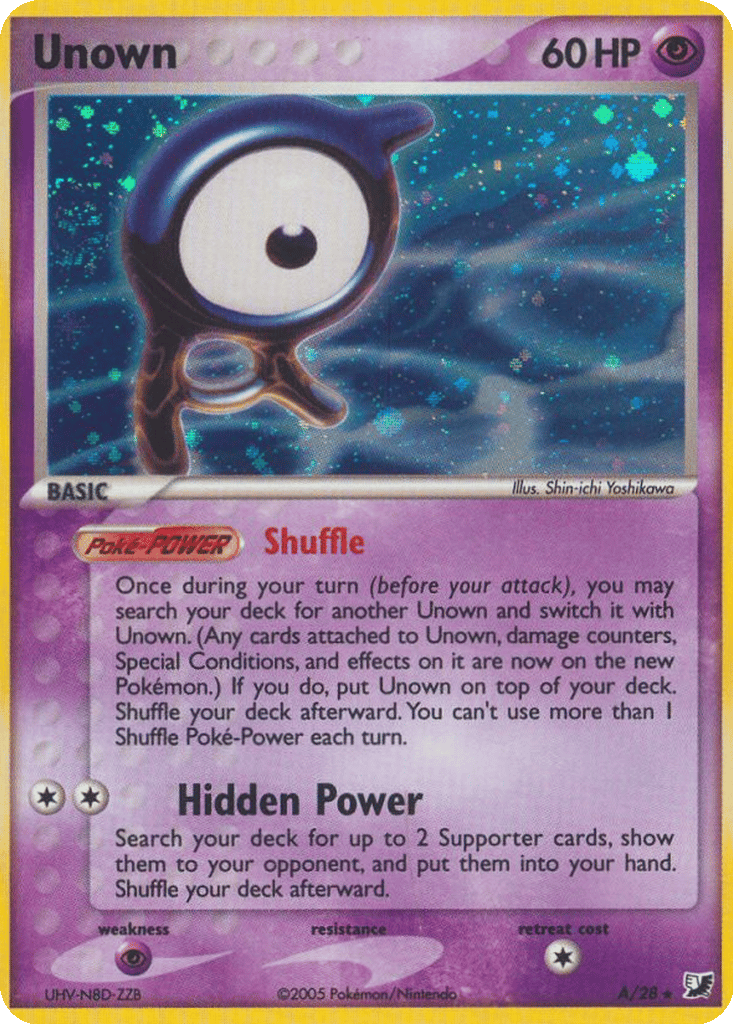 Unown card