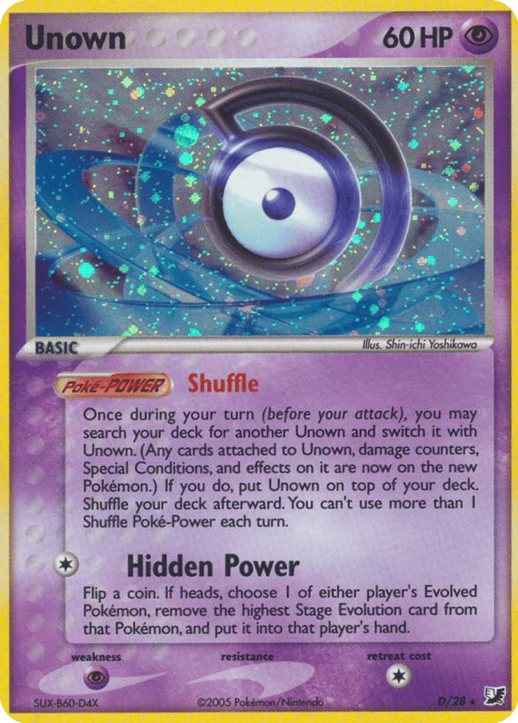 Unown card