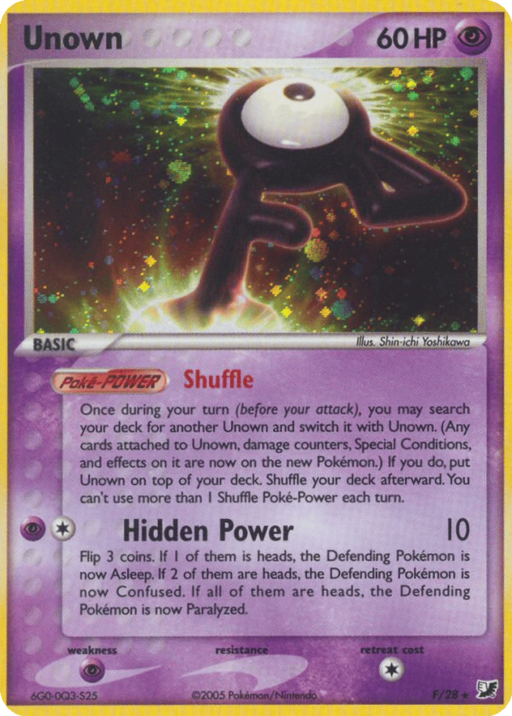 Unown card
