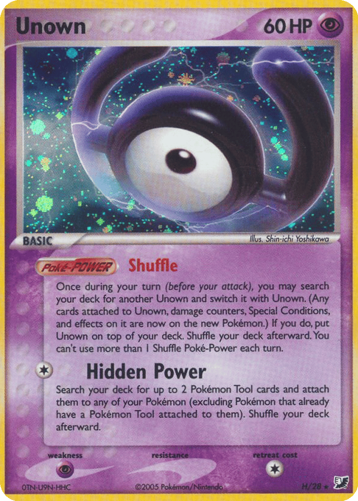 Unown card