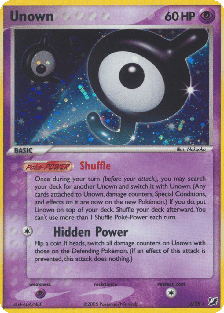 Unown card