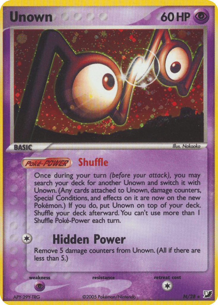 Unown card