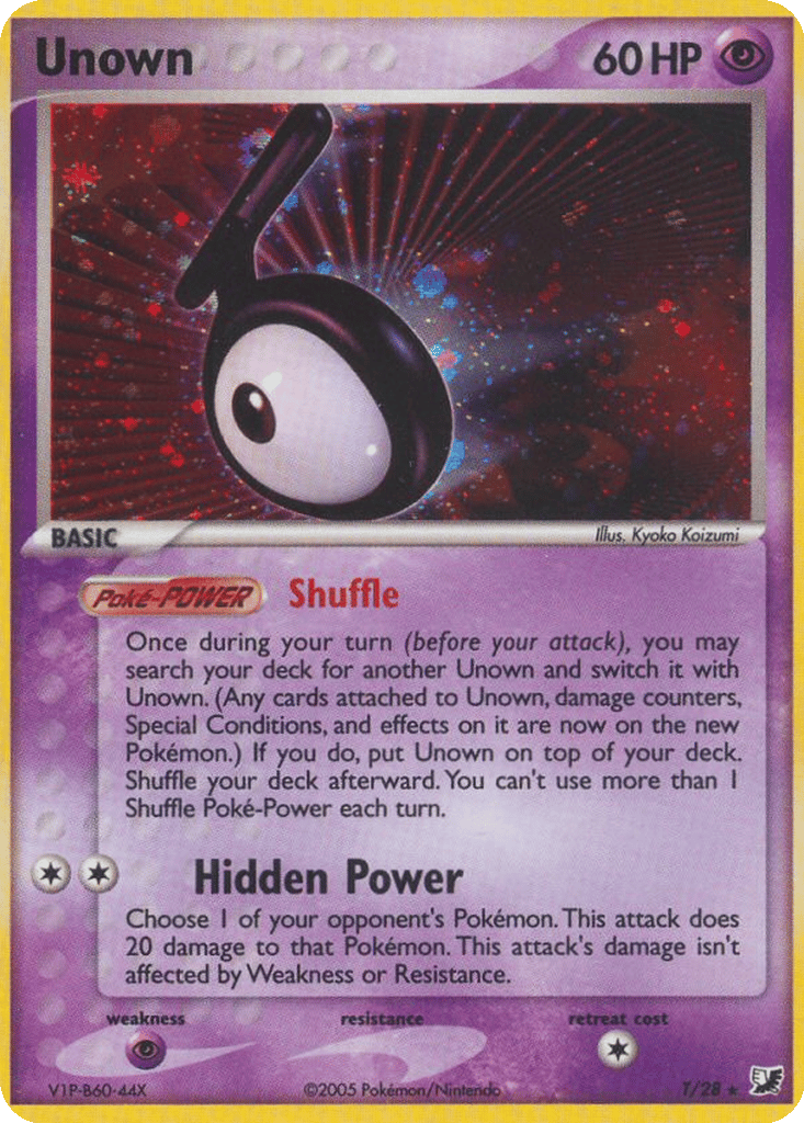 Unown card
