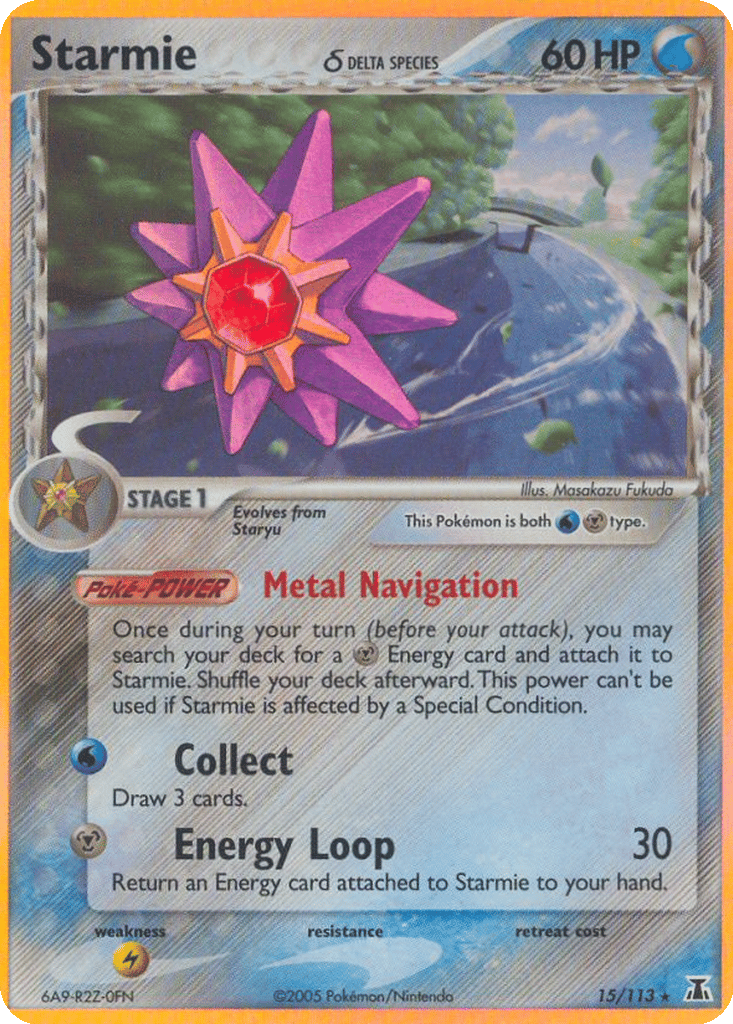 Starmie δ card