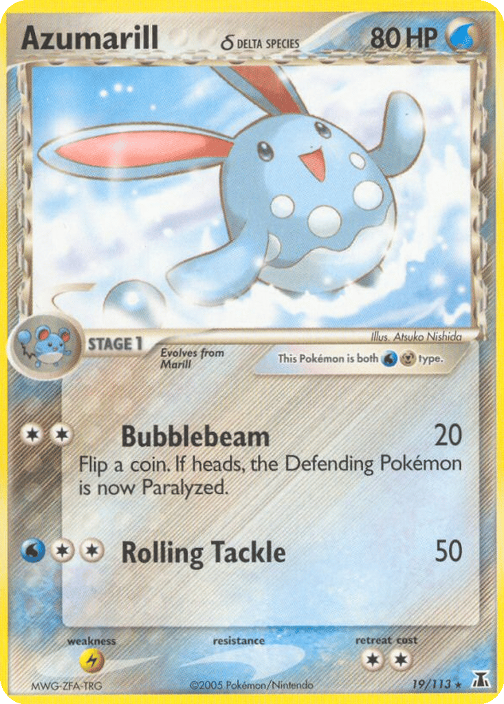 Azumarill δ card