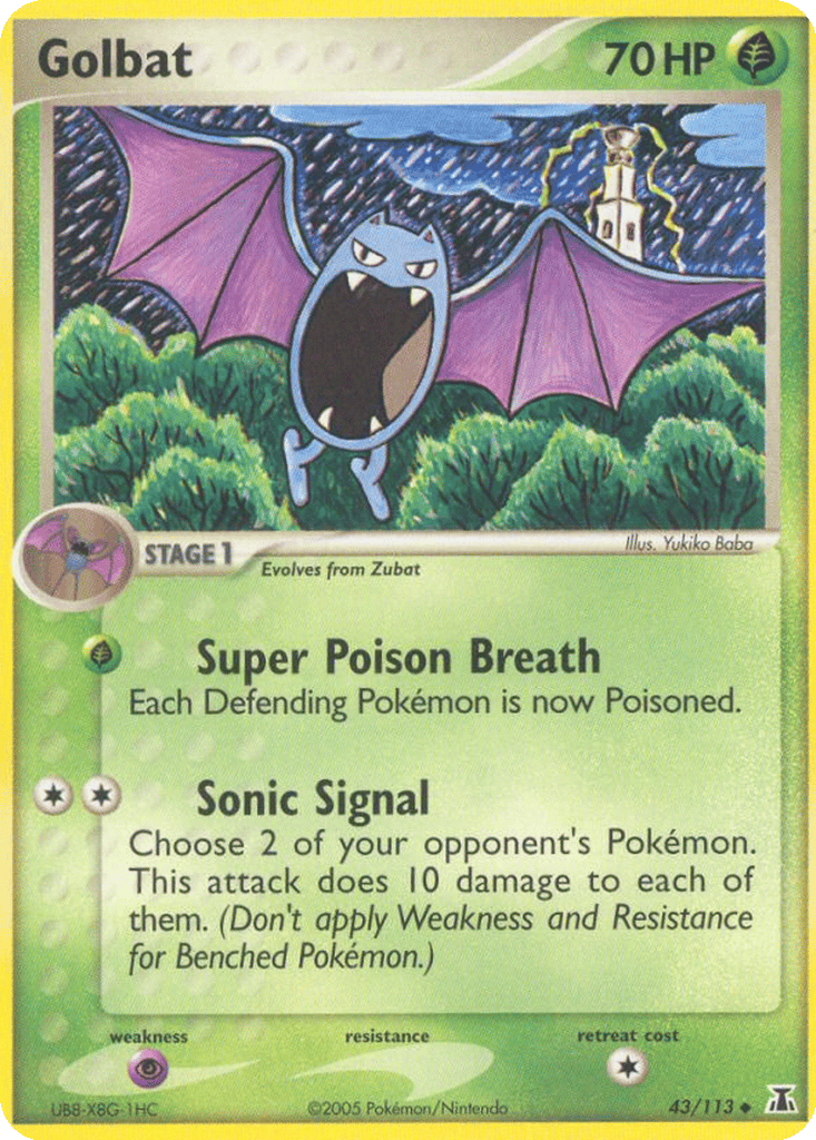 Golbat card