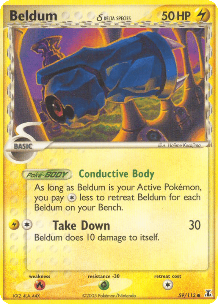 Beldum δ card