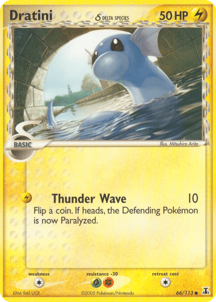 Dratini δ card
