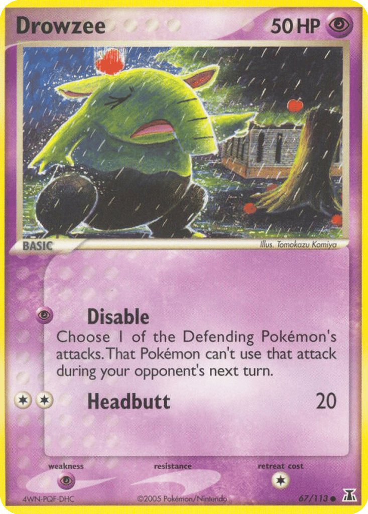 Drowzee card
