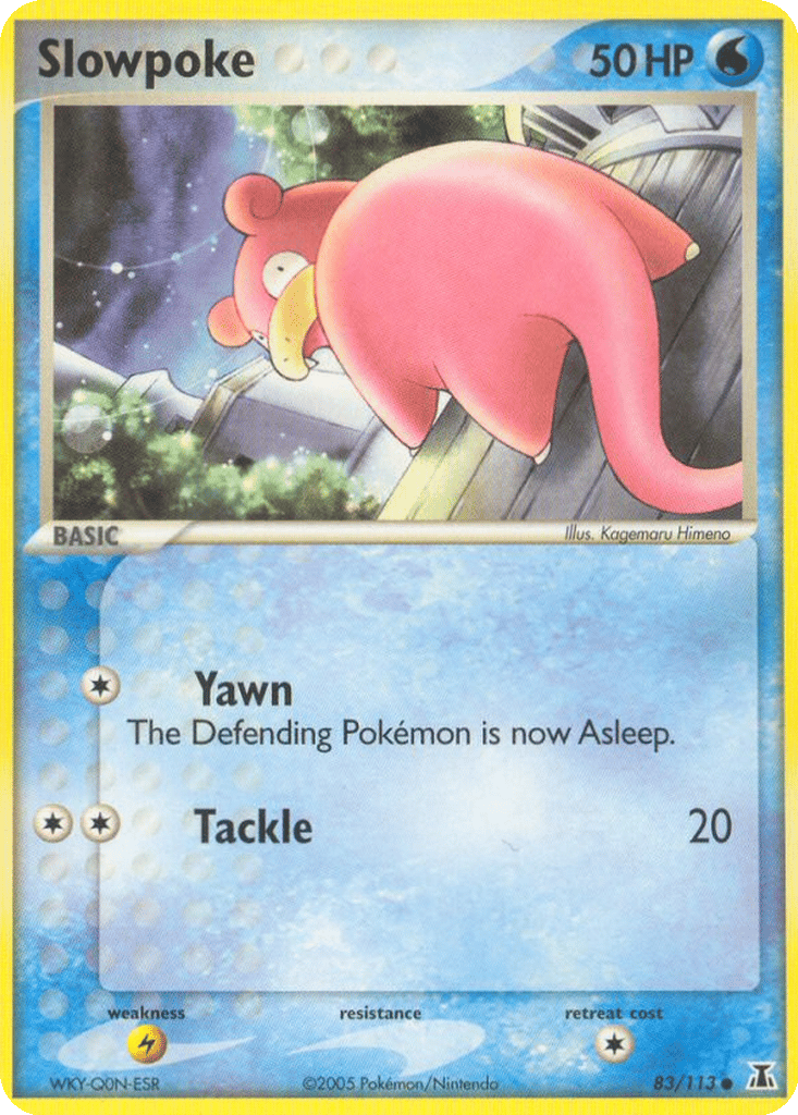 Slowpoke card