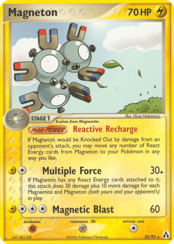 Magneton card