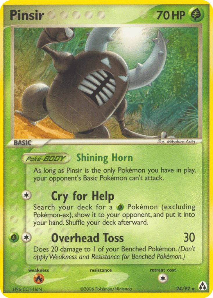 Pinsir card
