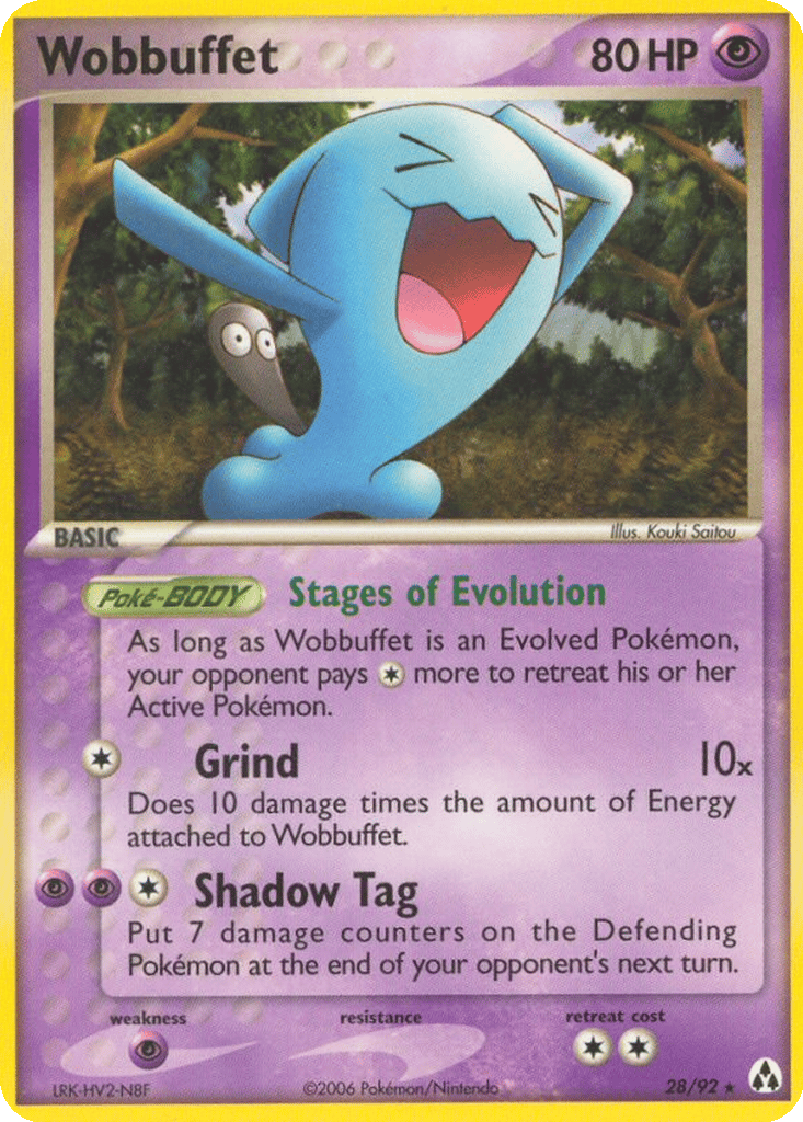 Wobbuffet card