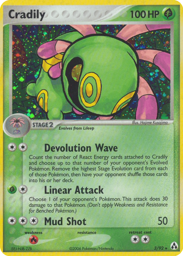 Cradily card