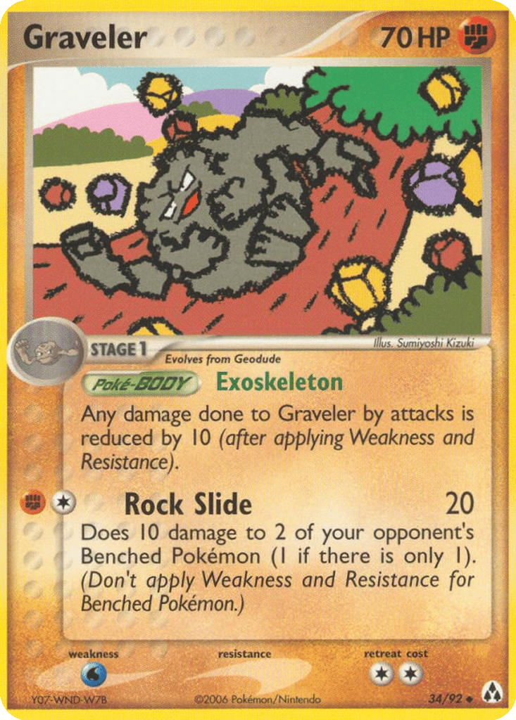 Graveler card