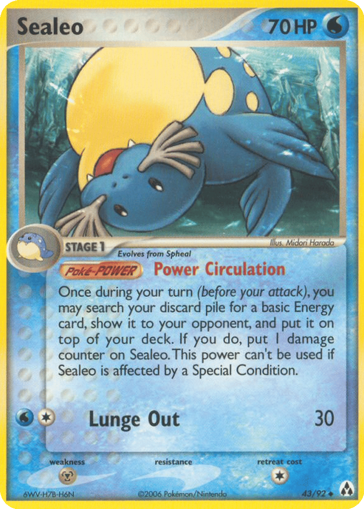 Sealeo card