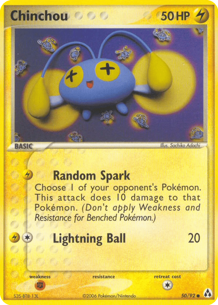 Chinchou card