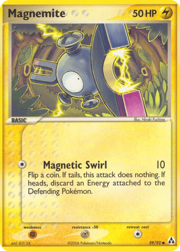 Magnemite card