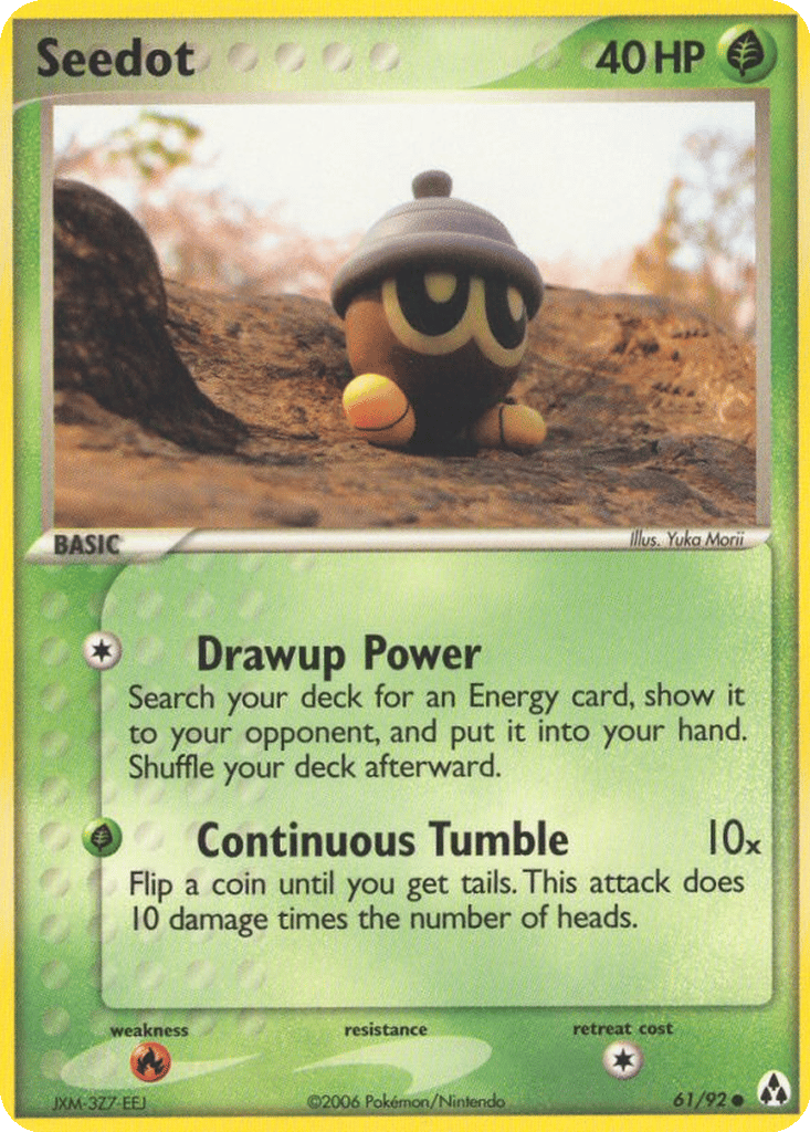 Seedot card
