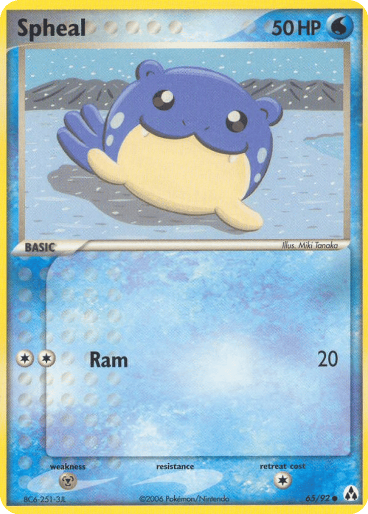 Spheal | Dex - for TCG Collectors