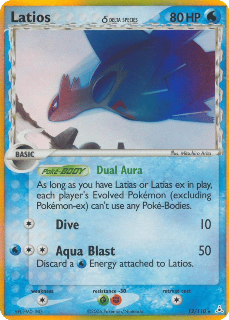 Latios δ card