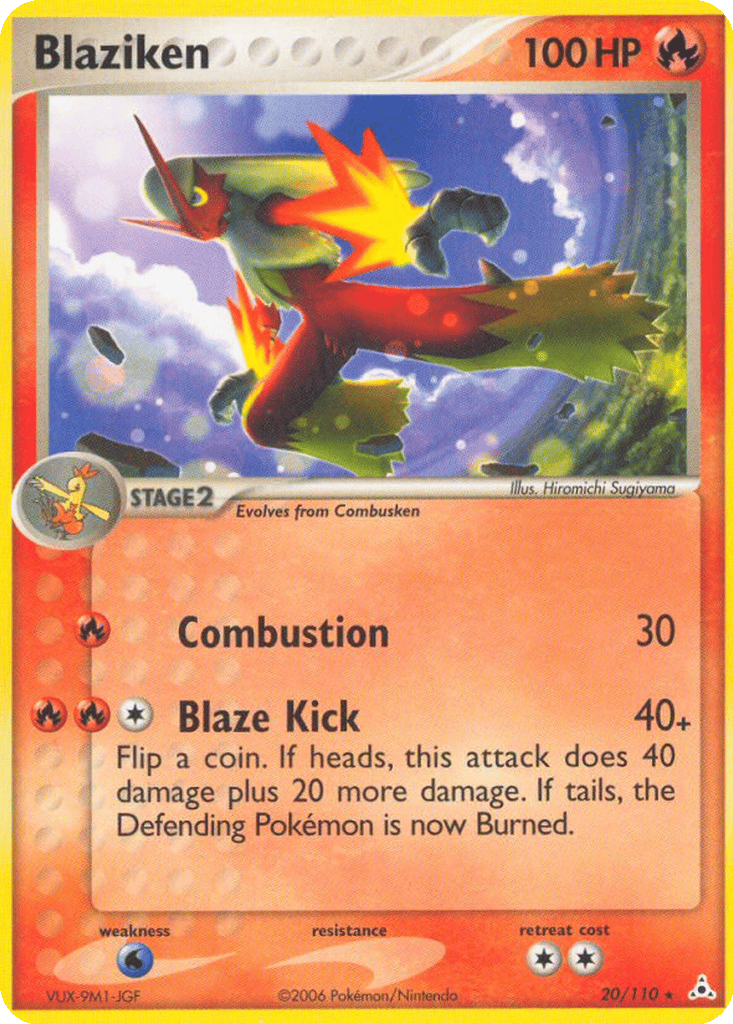 Blaziken card