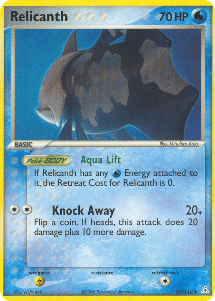 Relicanth card
