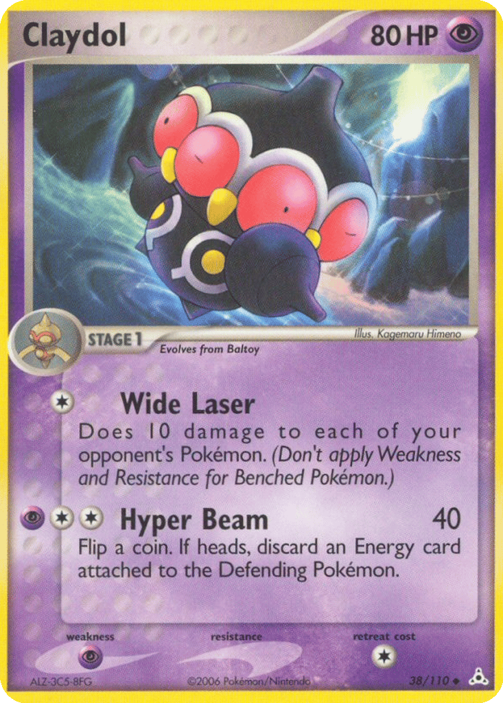 Claydol card