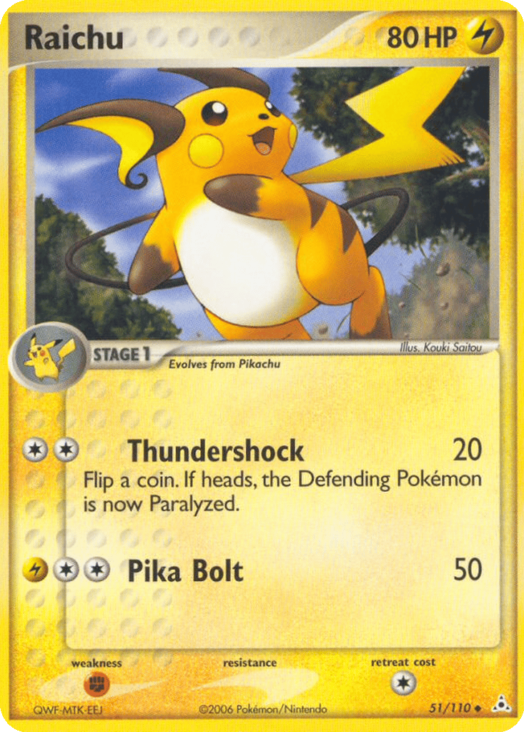 Raichu card