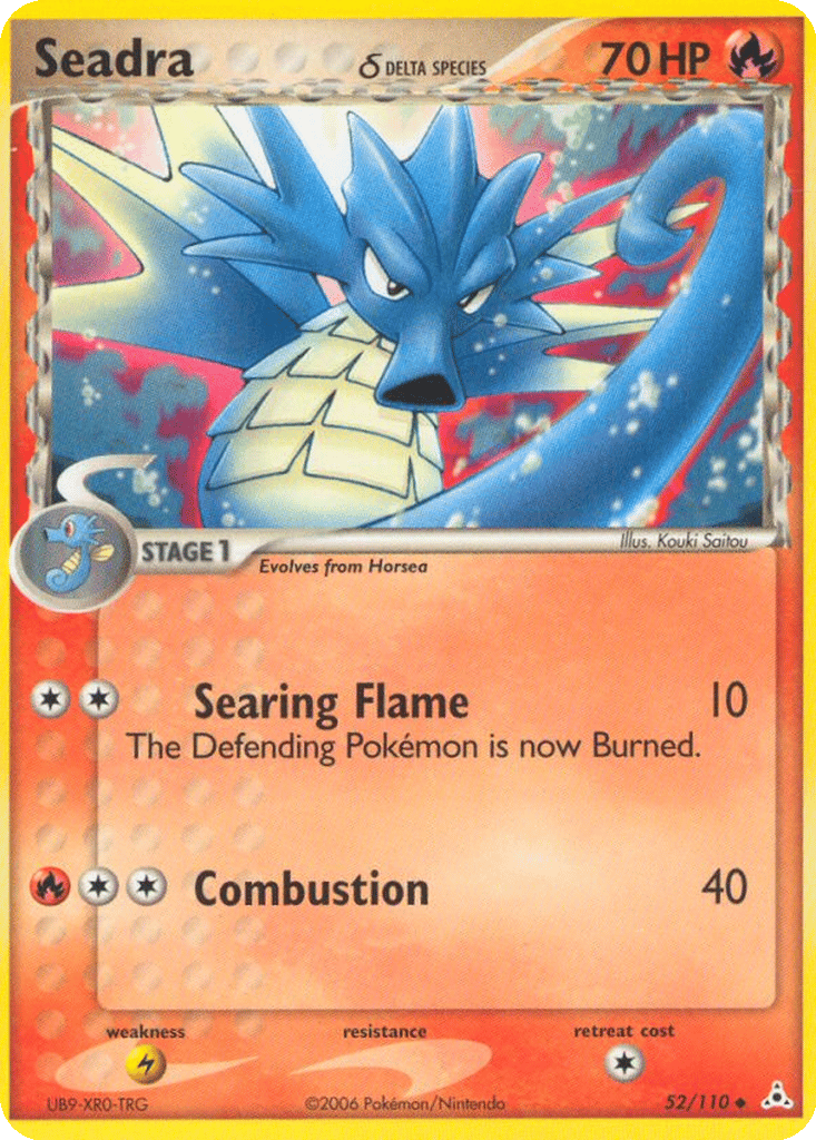Seadra δ card