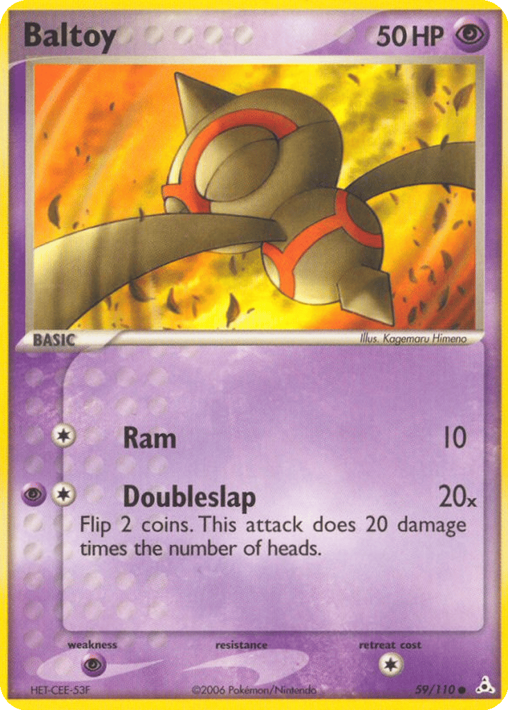 Baltoy card