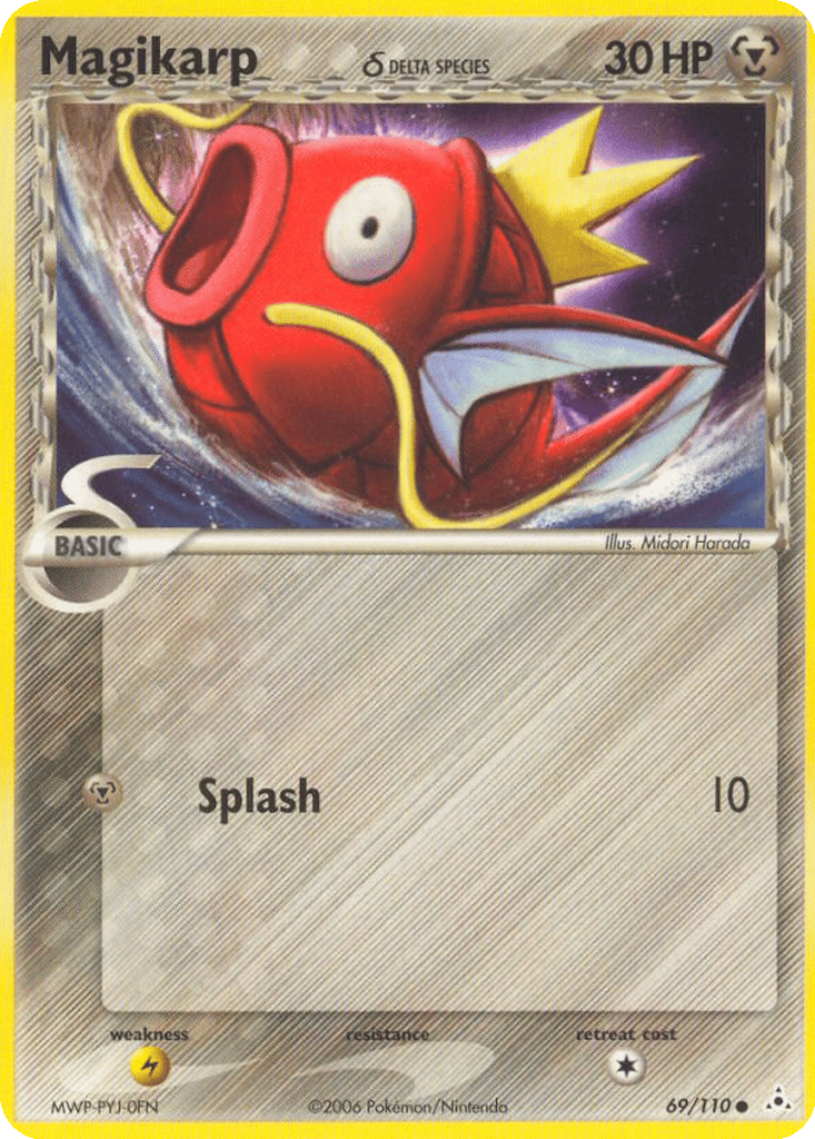 Magikarp δ card