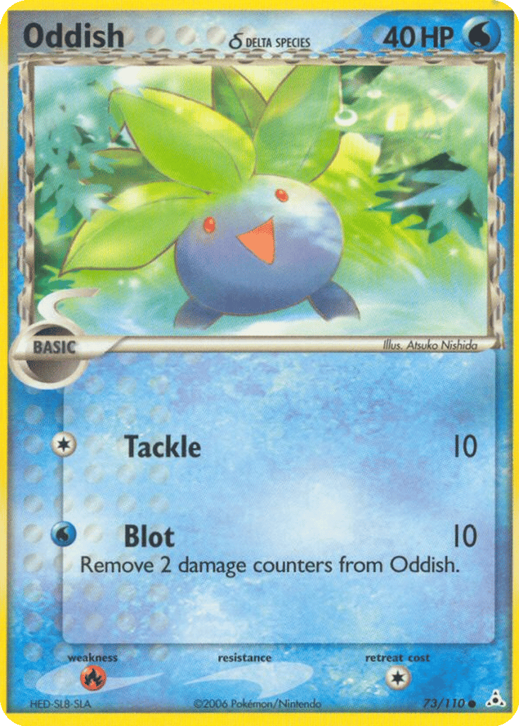 Oddish δ card