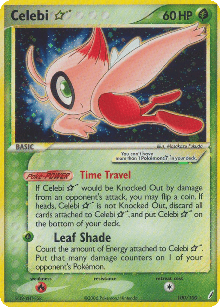 Celebi ☆ card