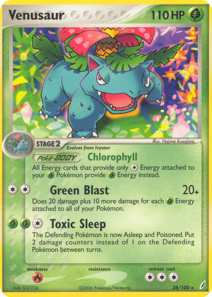 Venusaur card