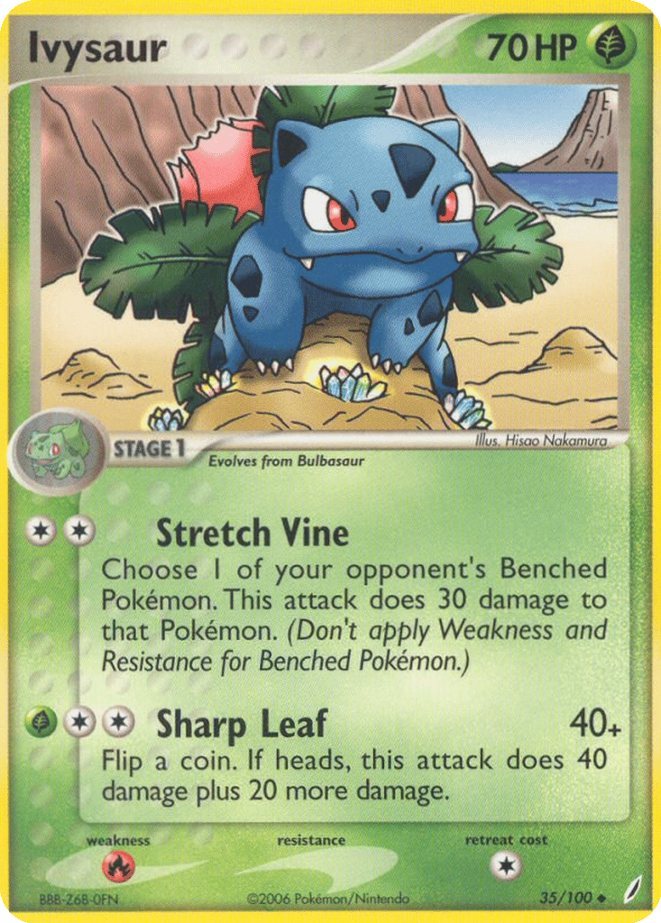Ivysaur card