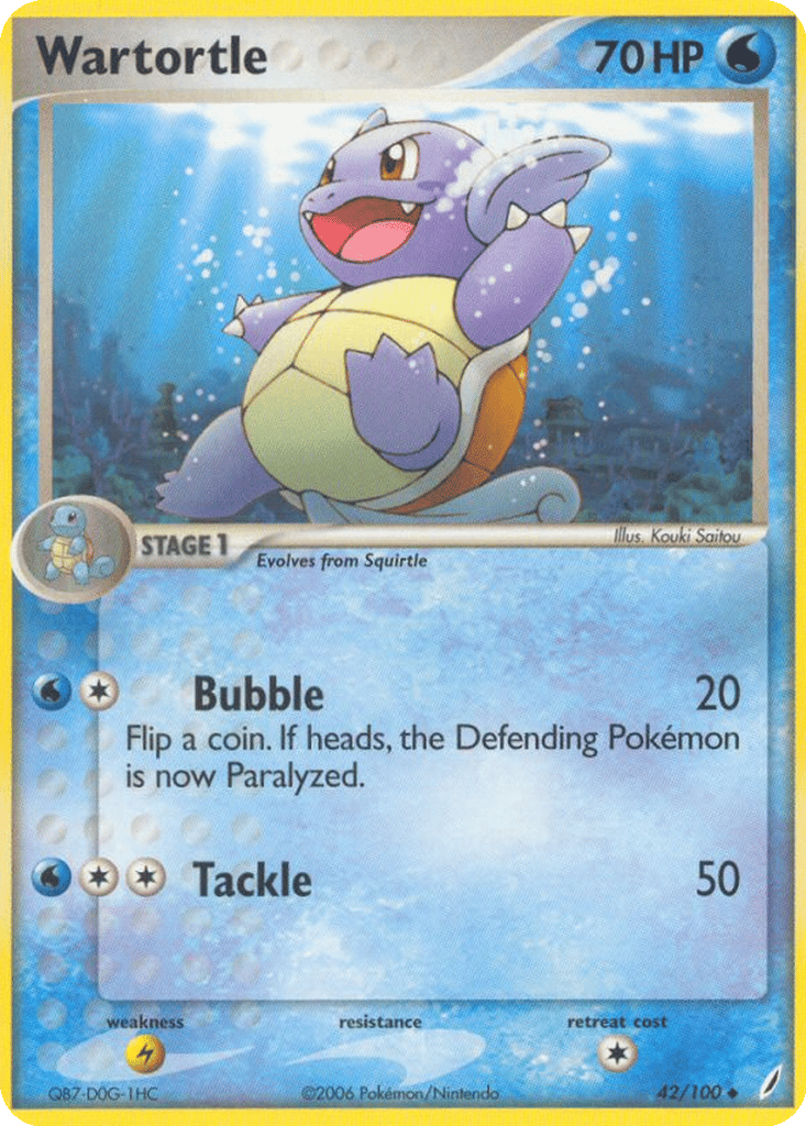 Wartortle card