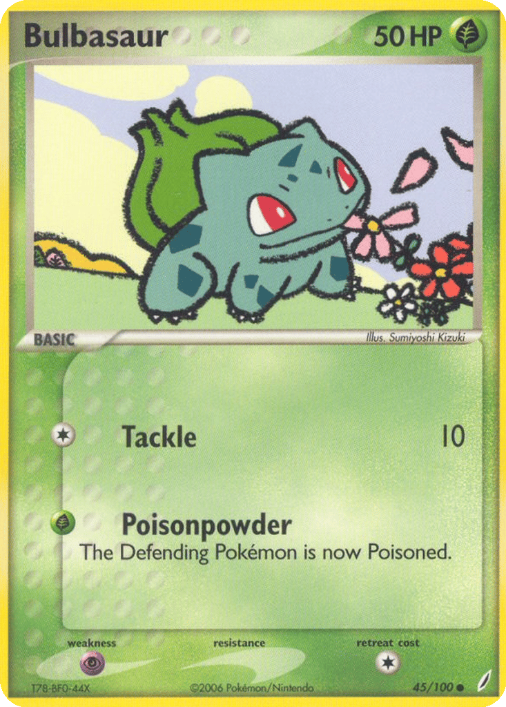 Bulbasaur card