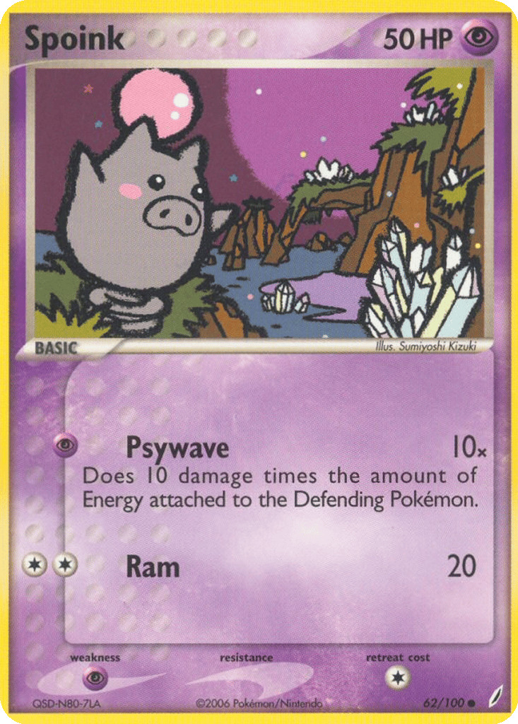 Spoink card