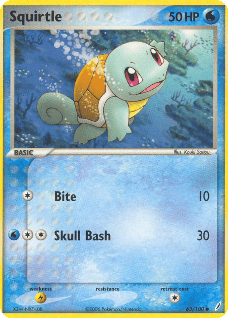 Squirtle card