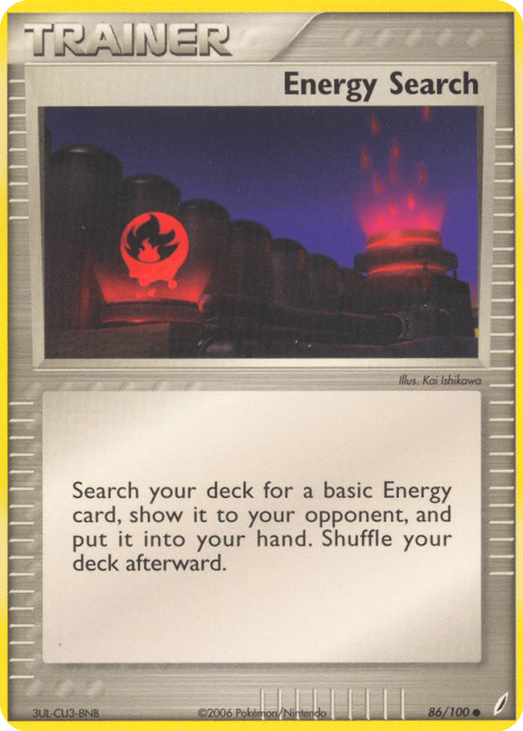 Energy Search card