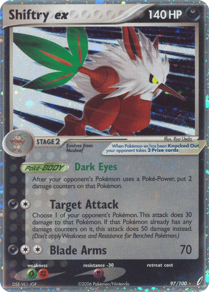 Shiftry ex card