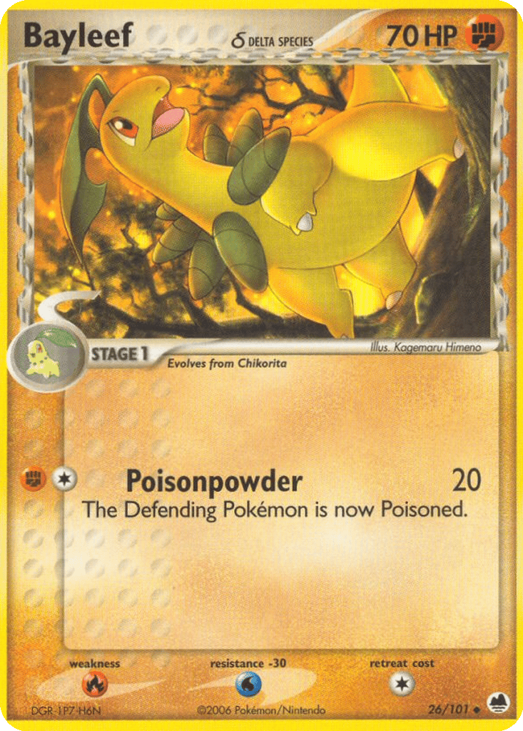 Bayleef δ card