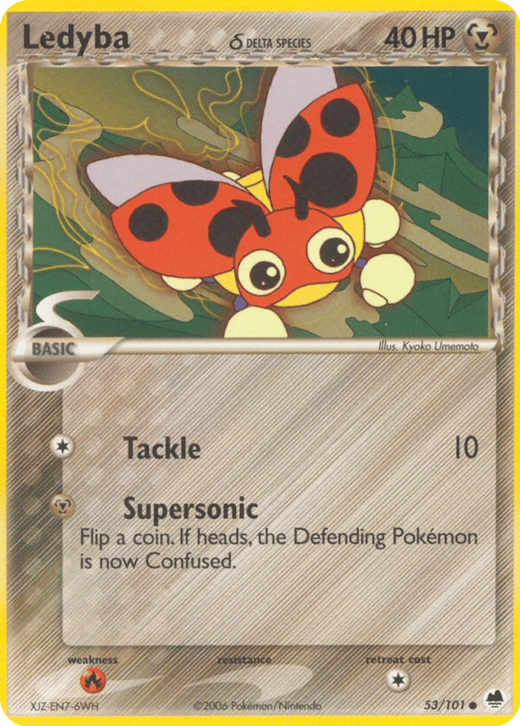 Ledyba δ card